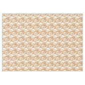 Modern ivory Taupe Grey Tan Brown Triangle Patroon Tafelkleed (Voorkant (Horizontaal))