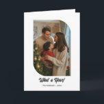 Modern "Jaar in de Review" Photo Collage Christmas Feestdagen Kaart<br><div class="desc">Vier de momenten die je jaar speciaal hebben gemaakt met dit moderne jaar in de Review fotocollage kerstkaart. Met twaalf maandelijkse fotoslots aan de binnenkant om uw favoriete herinneringen te markeren, plus een full-sized familieportret pagina voor uw vakantiebericht. Het strakke, minimalistische ontwerp maakt uw foto's de ster terwijl de look...</div>