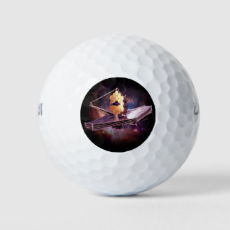 Modern James webb space nasa telescope Golfballen