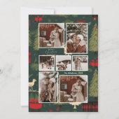 Modern Japan Kerstmis Nordic Foto's Feestdagenkaart (Voorkant)