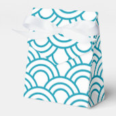 Modern Japanese Geometric Pattern  Bedankdoosjes (Voorkant Zijde)