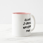 Modern Japans drama gepersonaliseerd Jdrama kijken Tweekleurige Koffiemok (Voorkant rechts)