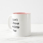 Modern Japans drama gepersonaliseerd Jdrama kijken Tweekleurige Koffiemok (Voorkant links)