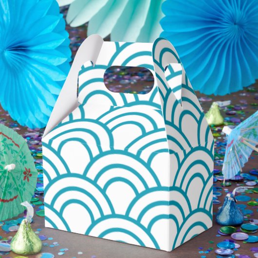 Modern Japans Geometrisch Patroon Bedankdoosjes (Feest)