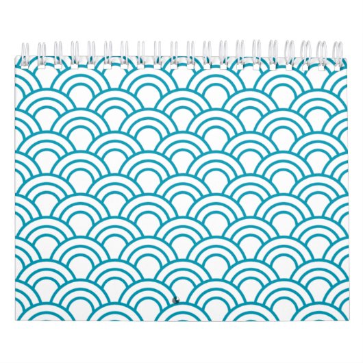 Modern Japans Geometrisch Patroon Kalender (Hoes)