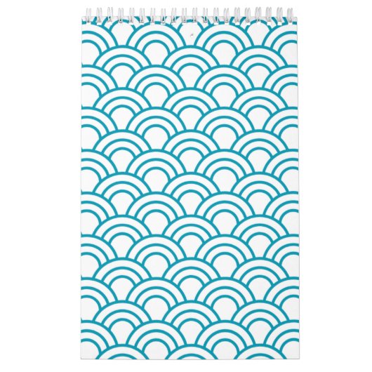 Modern Japans Geometrisch Patroon Kalender (Hoes)