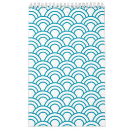 Modern Japans Geometrisch Patroon Kalender