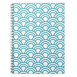 Modern Japans Geometrisch Patroon Notitieboek