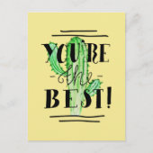 Modern Je bent de beste Briefkaart (Voorkant)