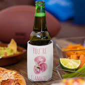 Modern je bent een ontvlammende schoonheidsroze fl blikjeskoeler