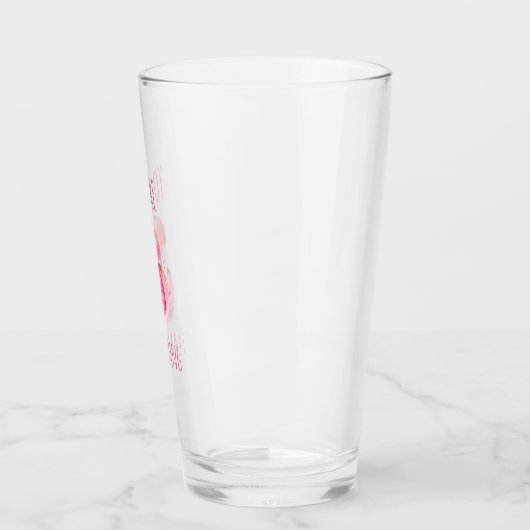 Modern je bent een ontvlammende schoonheidsroze fl glas (Links)
