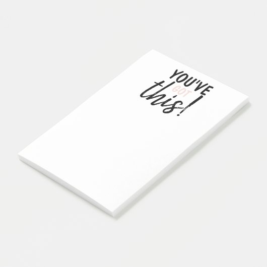 Modern je hebt deze positieve inspiratie Gothic Post-it® Notes (Schuin)