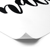 Modern je maakt een positief motiviteitskaartje ui poster (Hoek)