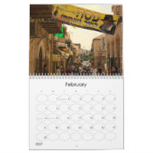 Modern Jerusalem Kalender (Feb 2027)