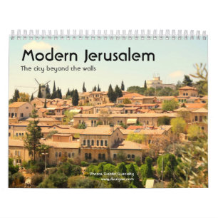 Modern Jerusalem Kalender