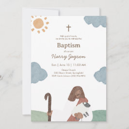 Modern Jesus And Lamb Baptism  Kaart