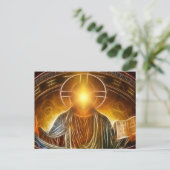 modern jesus-briefkaart briefkaart (Staand voorkant)