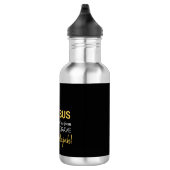 Modern JESUS RANSOMED ME Christelijk Waterfles (Rechts)