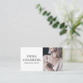 Modern Jewelry Designer Visitekaartje (Staand voorkant)