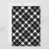 Modern Jingle & Mingle Kerstfeestdag Kaart (Achterkant)