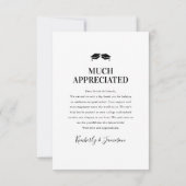 Modern Joint Afstuderen Bedankkaart (Achterkant)