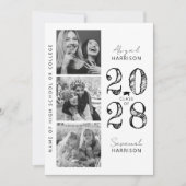 Modern Joint Graduation Photo Aankondiging (Voorkant)