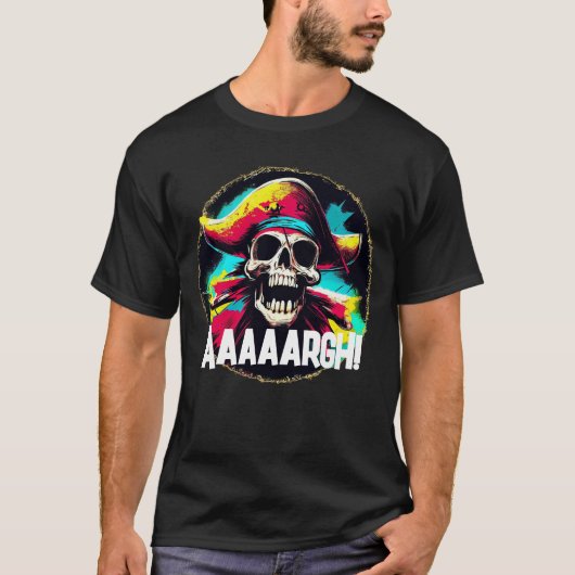 Modern Jolly Roger T-shirt (Voorkant)