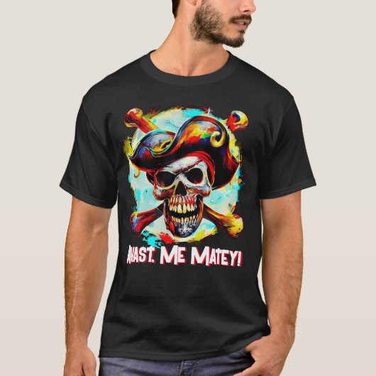 Modern Jolly Roger T-shirt (Voorkant)