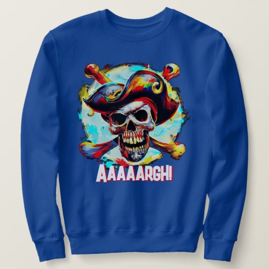 Modern Jolly Roger Trui (Design voorkant)