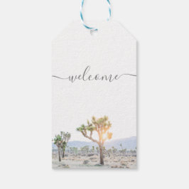 Modern Joshua Tree Welcome Boho Wedding Cadeaulabel