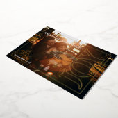 Modern Joy Holiday Photo Card Folie Feestdagenkaart (Gedraaid)