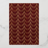 Modern Joy Photo Folie Holiday Kaart (Achterkant)