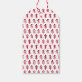 Modern Joy Script Rood Cadeaulabel (Achterkant)