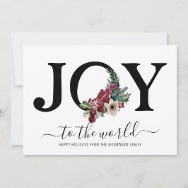 Modern Joy Typography Floral