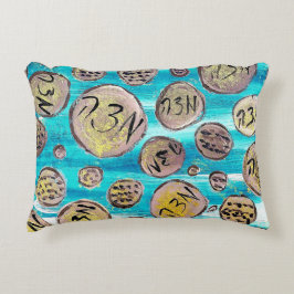 Modern Joyful Matzah Accent Kussen