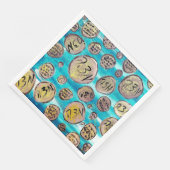 Modern Joyful Matzah Servet (Hoek)