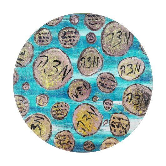 Modern Joyful Matzah Snijplank (Voorkant)