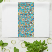 Modern Joyful Matzah Theedoek (Gevouwen)