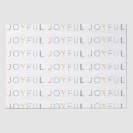 modern joyful pastelscriptpapier voor feestgoed tissuepapier