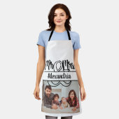 Modern Jubileum Foto van de heren en mevrouw monog Schort (Gedragen)