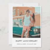 Modern Jubileum | Stijlvolle minimalistische fotok (Voorkant)