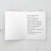 Modern Jubileum van Baptisme in roze pasteltonen Kaart (Binnen)