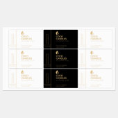 Modern kaarsenlabel labels (Vel)