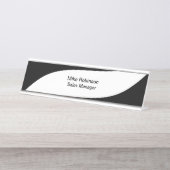 Modern Kantoor-beheer Bureau Naambordje (Voorkant)