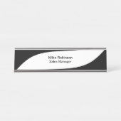 Modern Kantoor-beheer Bureau Naambordje (Voorkant)