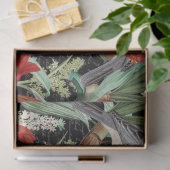 Modern kardinaal papier voor rode amaryllis collag (Geschenk)