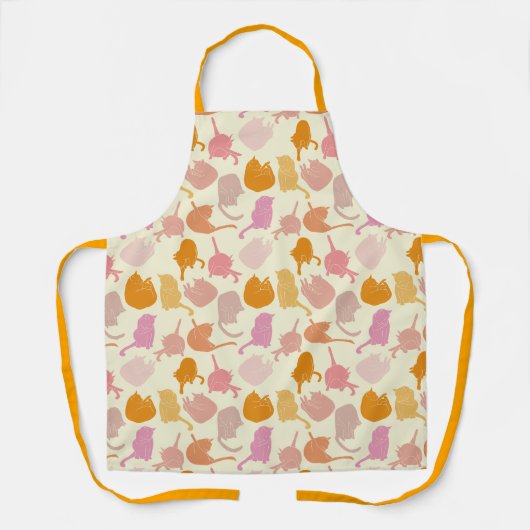 Modern katapatroon schort (Voorkant)