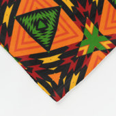 Modern Kente Fleece Blanket, 50 x 60 inch (Hoek)