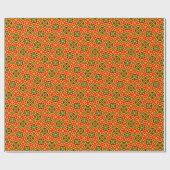 Modern Kente Tribal Style Wrapping Paper Cadeaupapier (Vlak)