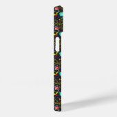 Modern Kerst Poinsettia Patroon Case-Mate iPhone Case (Achterkant / Rechts)